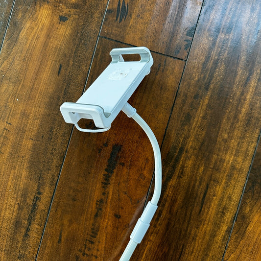 TZUMI Fleximount Clip-On Grip Cell Phone Holder Up to 24 in Reach Trip Pod