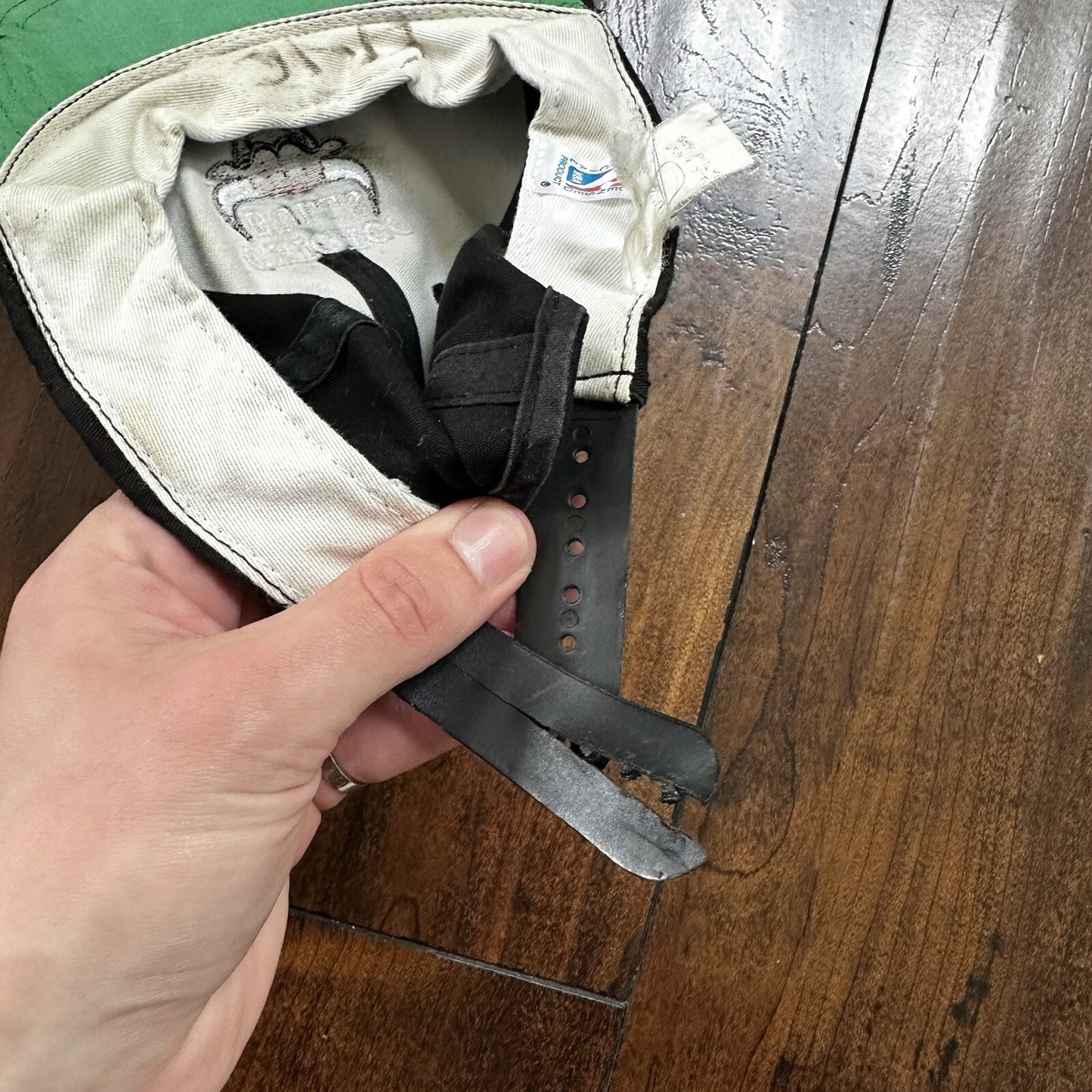 Chicago Bulls | NBA | Vintage Hat SnapBack 90s Micheal Jordan Pippen Broken