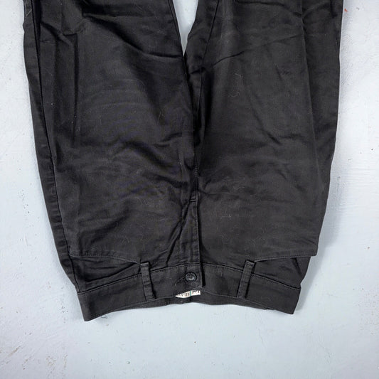 Lee Relaxed Fit Jeans Women's Size 4 Medium Black Straight Denim Y2K Work Wear