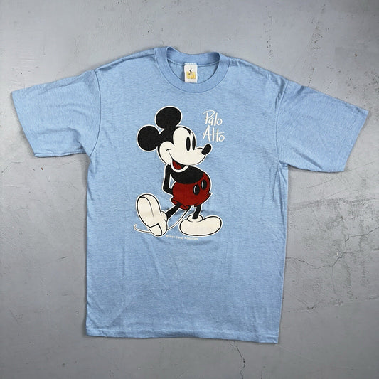 Disney 1970s Mickey Mouse VTG T Shirt 70s Single Stitch California Palo Alto