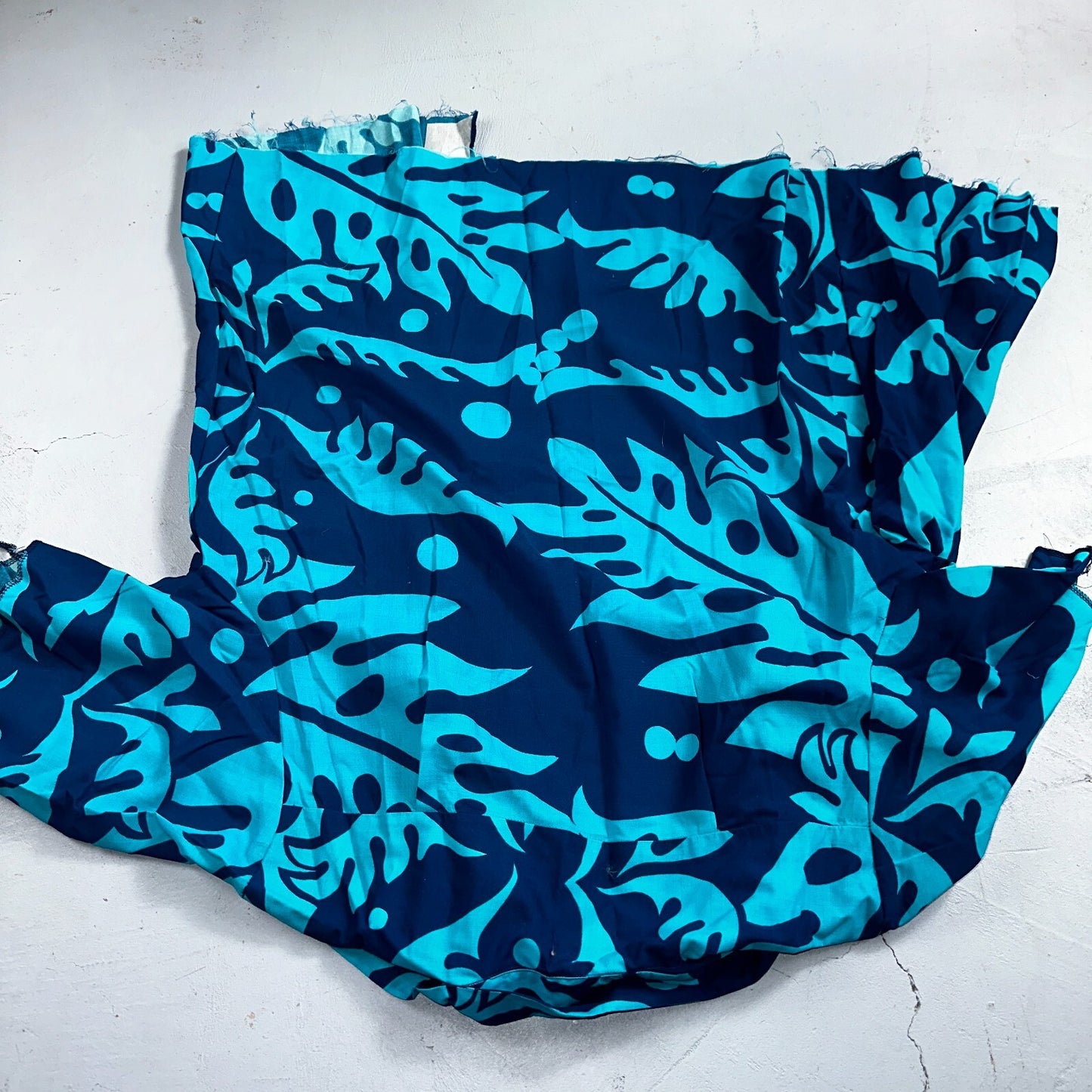 Hawaiian VTG Shirt Crop Rockabilly Floral Multi Color Robe 60s 70s Disco Hawaii