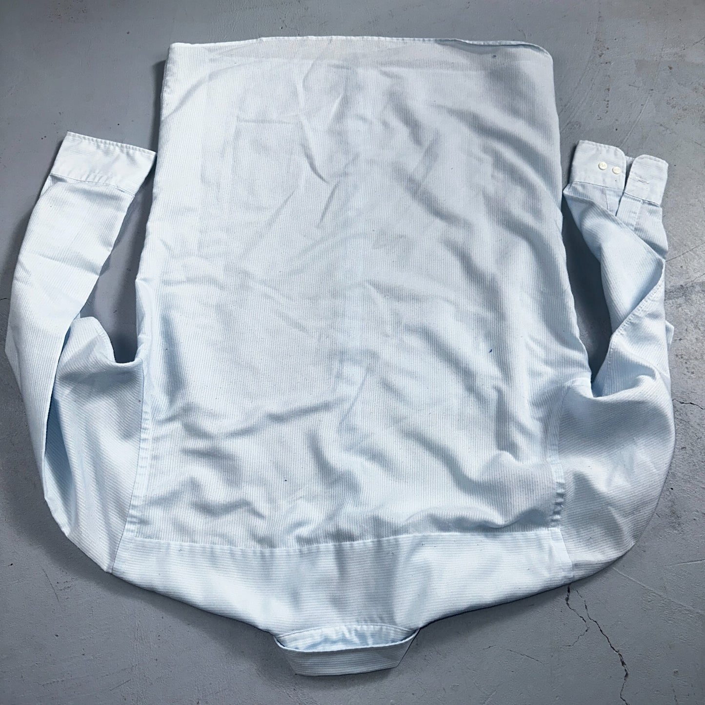 Christian Dior VTG Button Shirt Long Sleeve Men’s 16.5 Blue Basic Chemises QVV