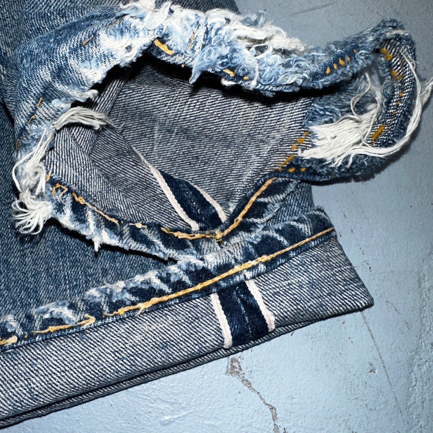 Levis 501 Big E Vintage 60s Redline Selvedge USA XX 1960s Jeans 28x34 Act 25x30