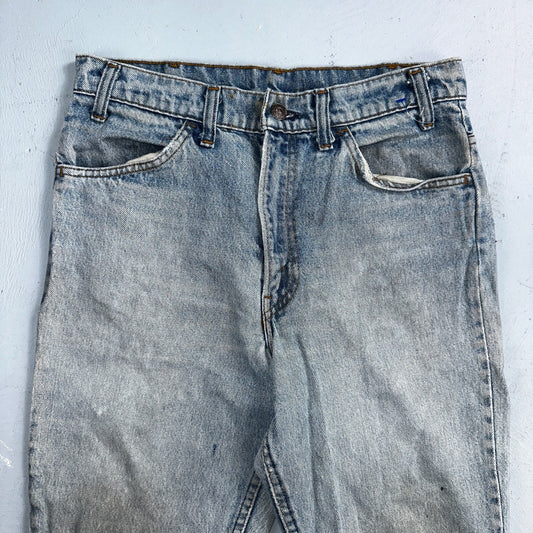 Levis 646 Vintage 70s USA Orange Tab Bootcut Flare Blue Bell Bottom Jeans 29x33