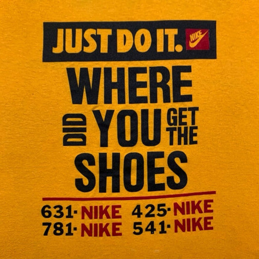 Nike Promo Texas Store Vintage T Shirt USA Rare Rap Music 80s Geisha Japan