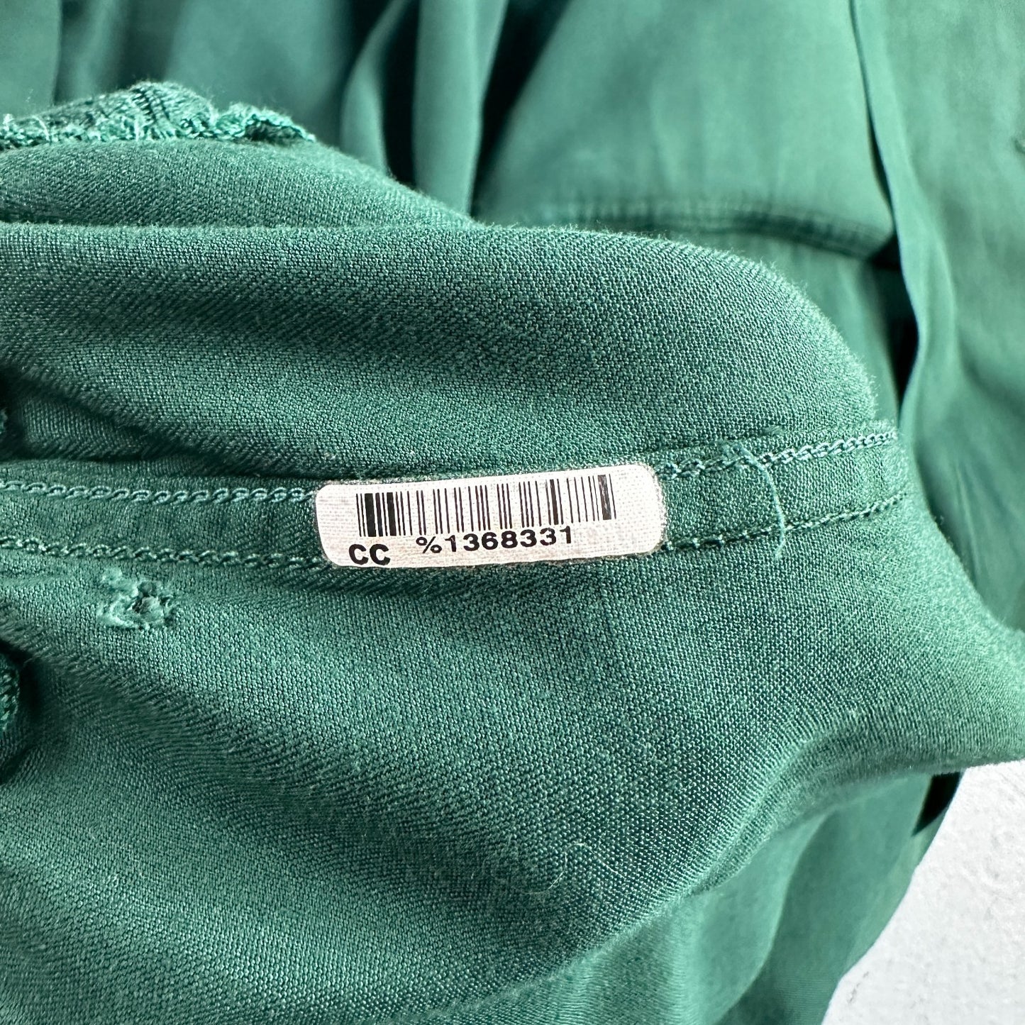 Vintage 1940s McGregor Gabardine Ricky Jacket Button Up Bottle Green 40s Rare