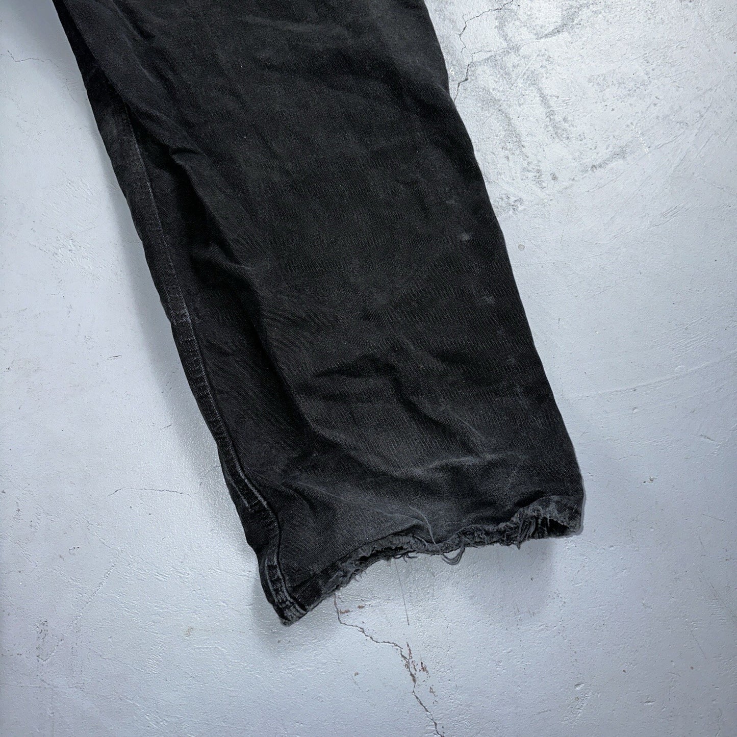 Carhartt VTG Double Knee Carpenter Pants USA B01 BLK Black Act 42x31