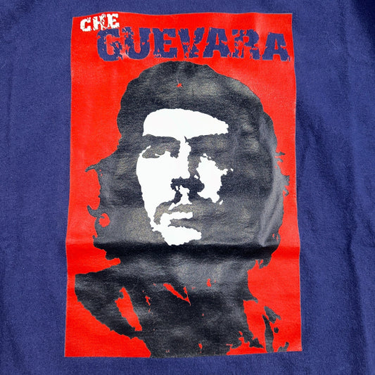 Vintage The Roxx Ernesto Che Guevara T Shirt Navy Blue 90s Single Stitch Music