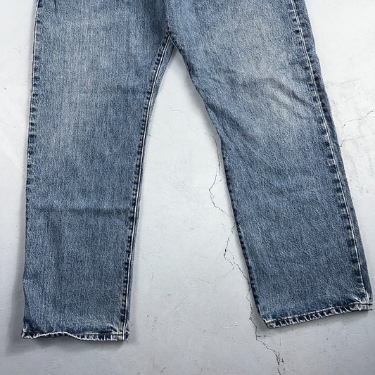 Levis 501 Vintage 90s XX Straight Leg Jeans Y2K Light Wash 40x30 Act 37x30