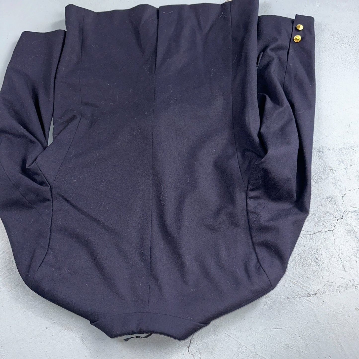 Women's Vintage Polo Ralph Lauren Blazer Jacket Made in Italy Sz 16 Wool 80s