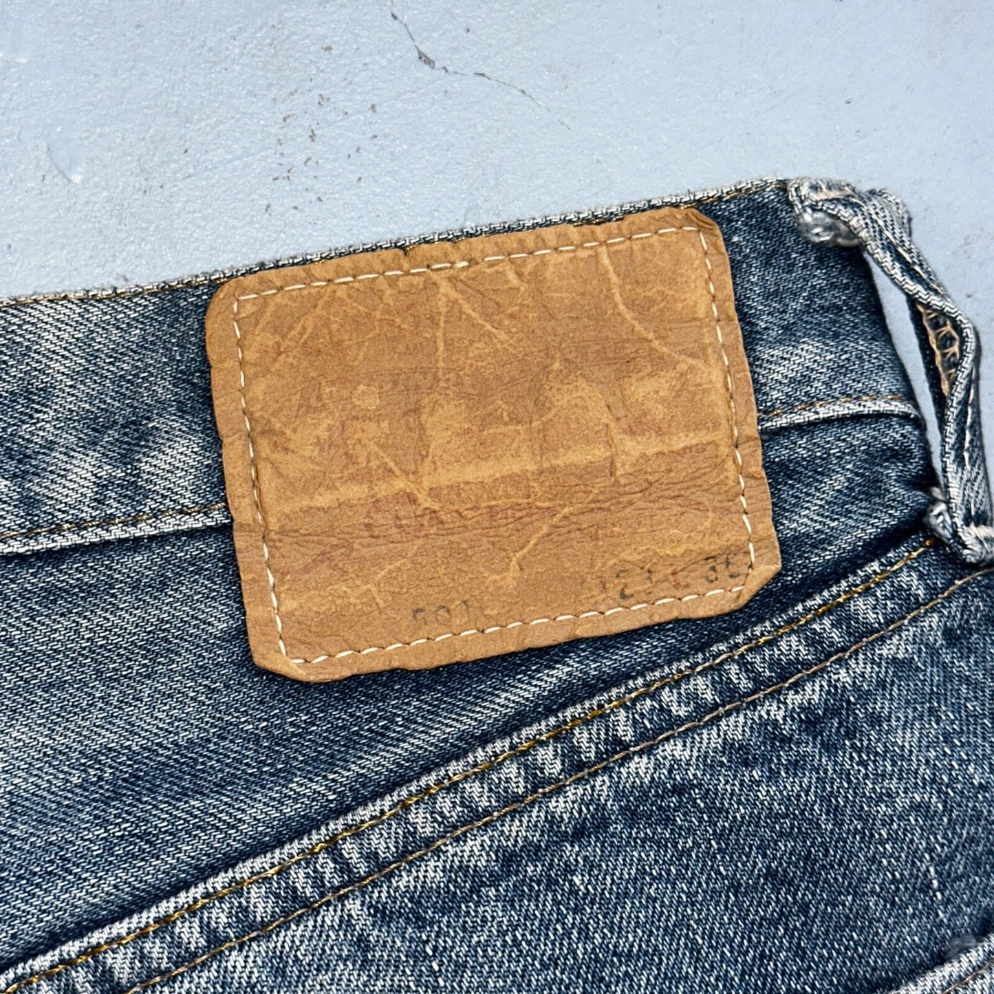 Levis 501 Big E Vintage 60s Redline Selvedge USA XX 1960s Jeans 27x30 Act 25x28