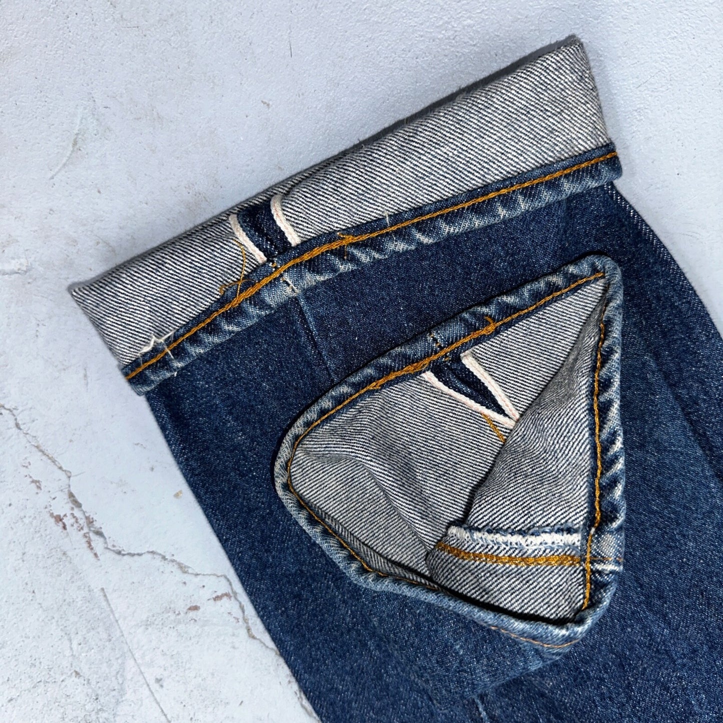Levis 501 Vintage 80s Redline Selvedge USA XX Jeans Dark Wash 27x34 Act 25x31