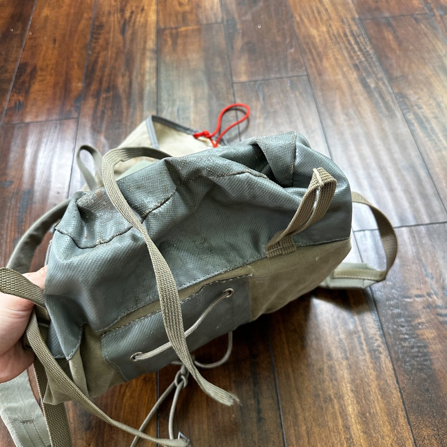 Millet Le Sherpa Mountain Hiking Rucksack Walter Bonatti 1950's Canvas Bag 50s