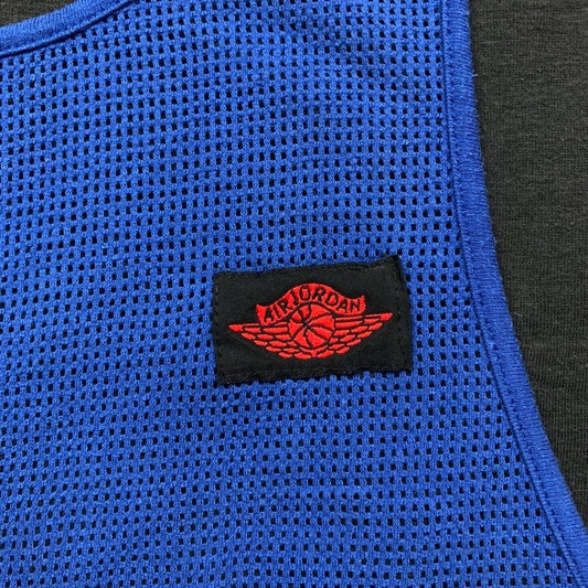Vintage Nike 1985 Jordan Jumpman Royal Tank Tee T Shirt USA Rare Rap Flight RARE