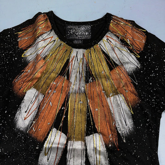 VTG Apparel Limited Art Wear Los Angeles T-Shirt One Size Custom Rare Paint