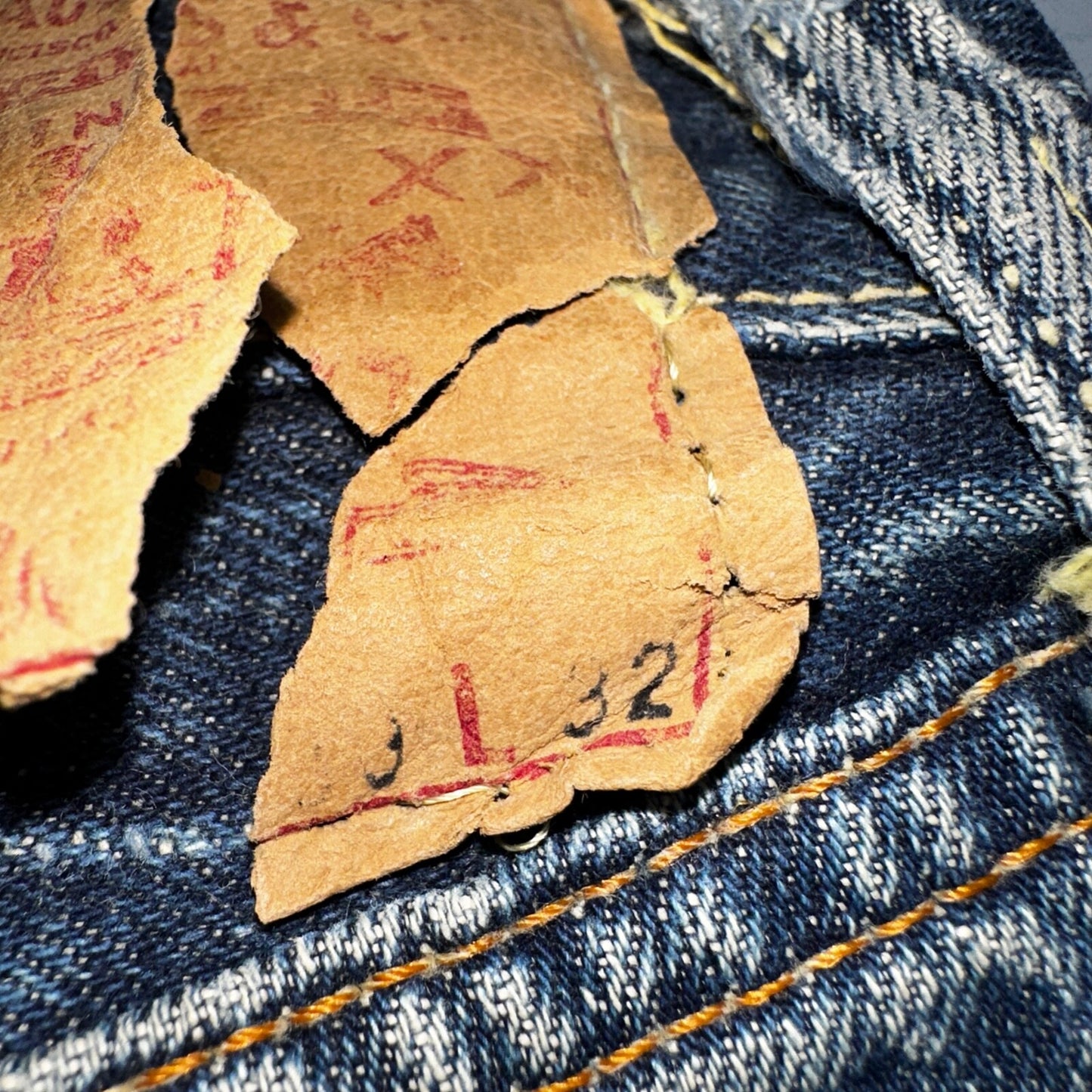Levis 501 Big E Vintage 60s Redline Selvedge USA XX 1960s Jeans Act 28x28