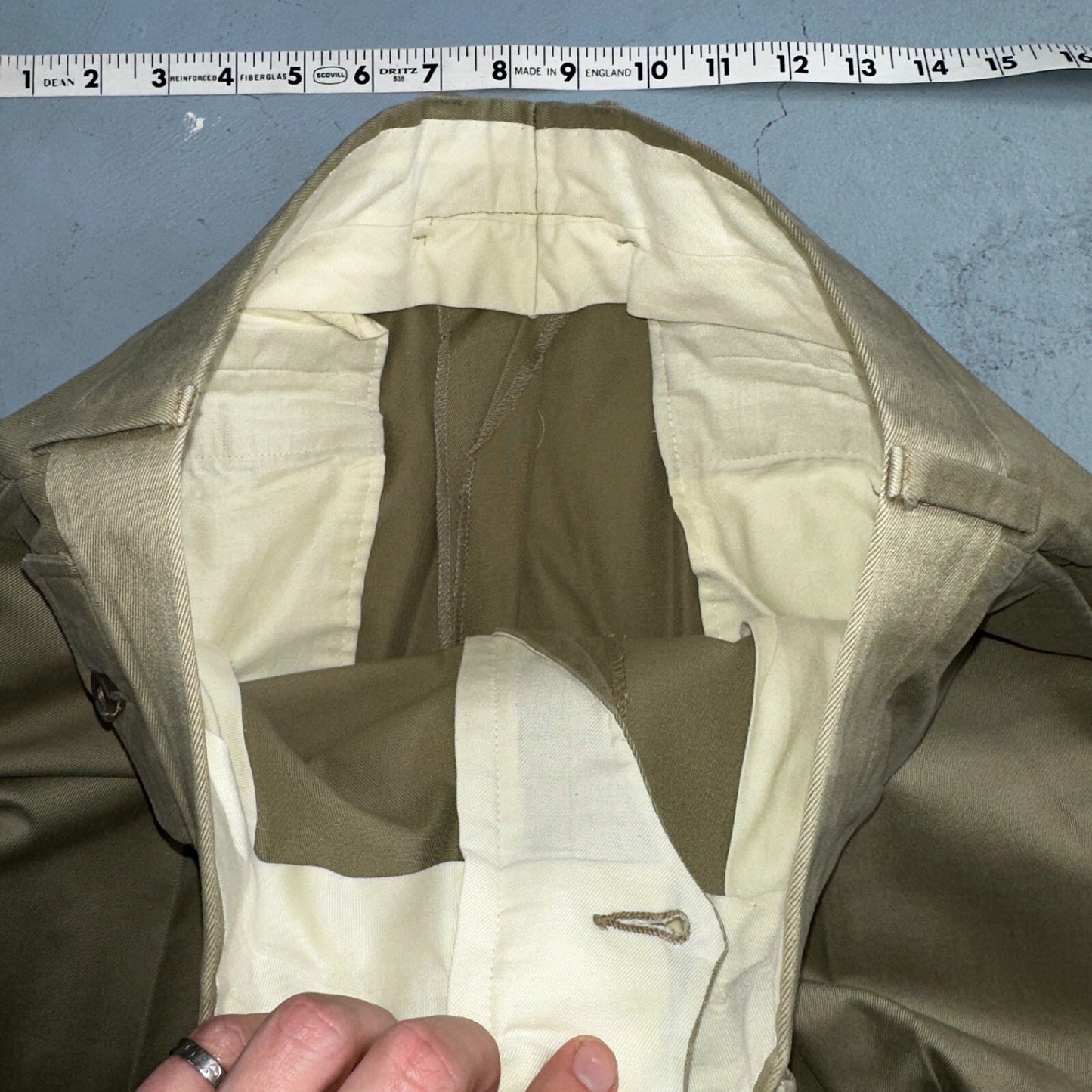 Polo Ralph Lauren Blazer 40 Sport Coat Khaki Sportswear University Jacket Suit