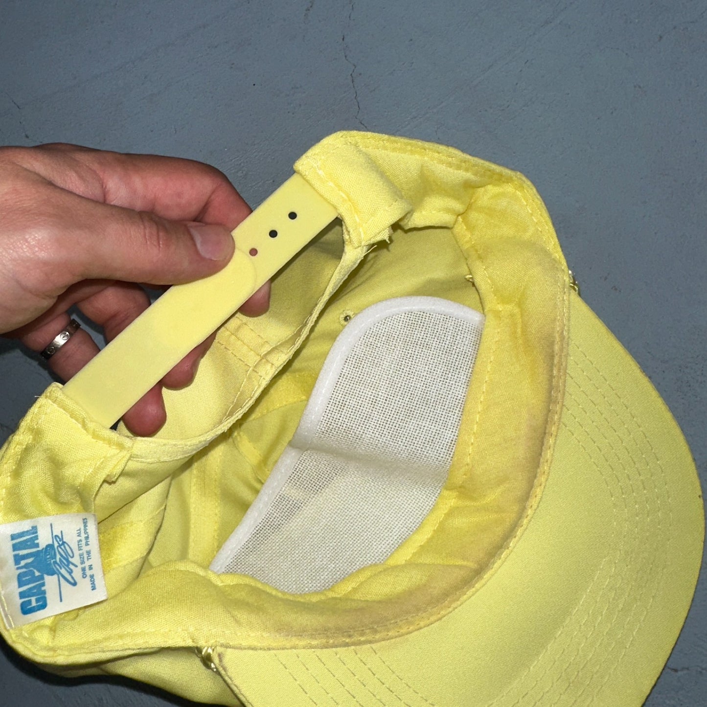 Vintage Northwest Transplants Hat Yellow Rope Snapback Nursery Oregon Promo Cap