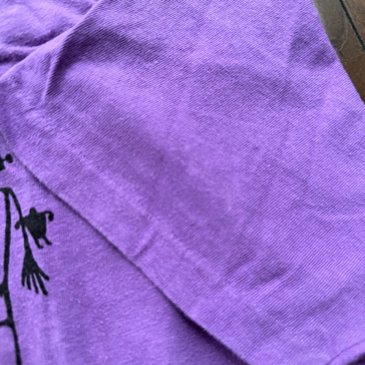 Sand Island Hanes XL Beefy Vintage T Shirt 80s 1980s Purple Skater Hipster