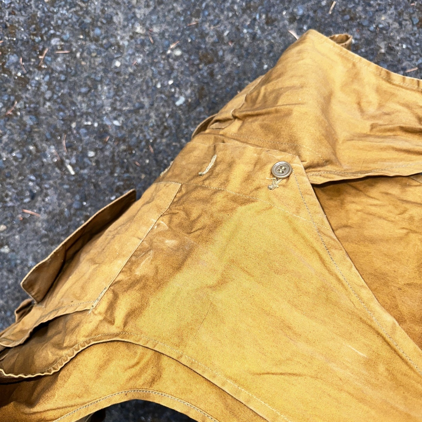 Vintage 1920s Duxbak Vest Utica Men’s Shooting Hunting USA Canvas 20s 30s