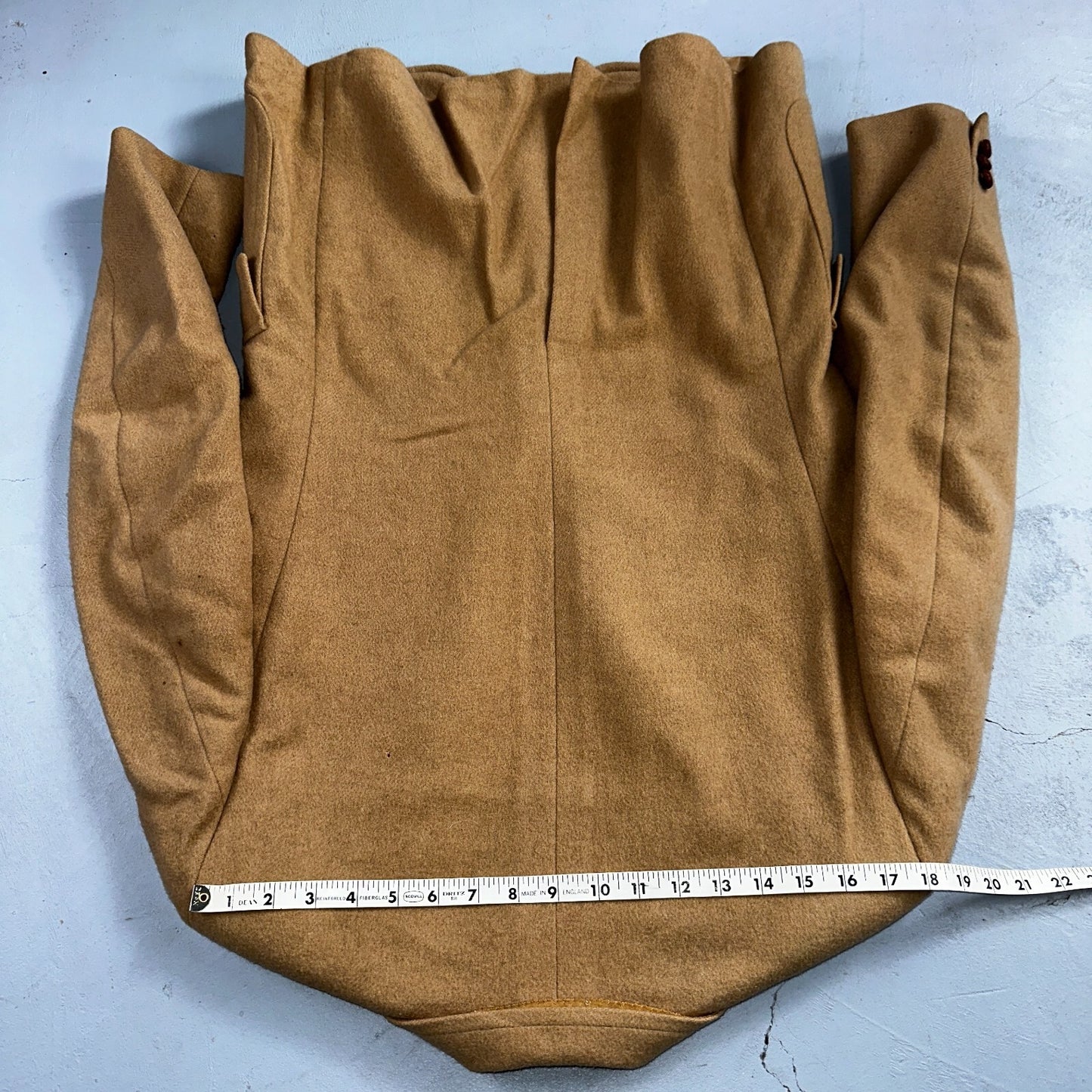 1970s Camel Hair Blazer Sport Coat Mens 38 Suit Jacket John Alexander VTG Union