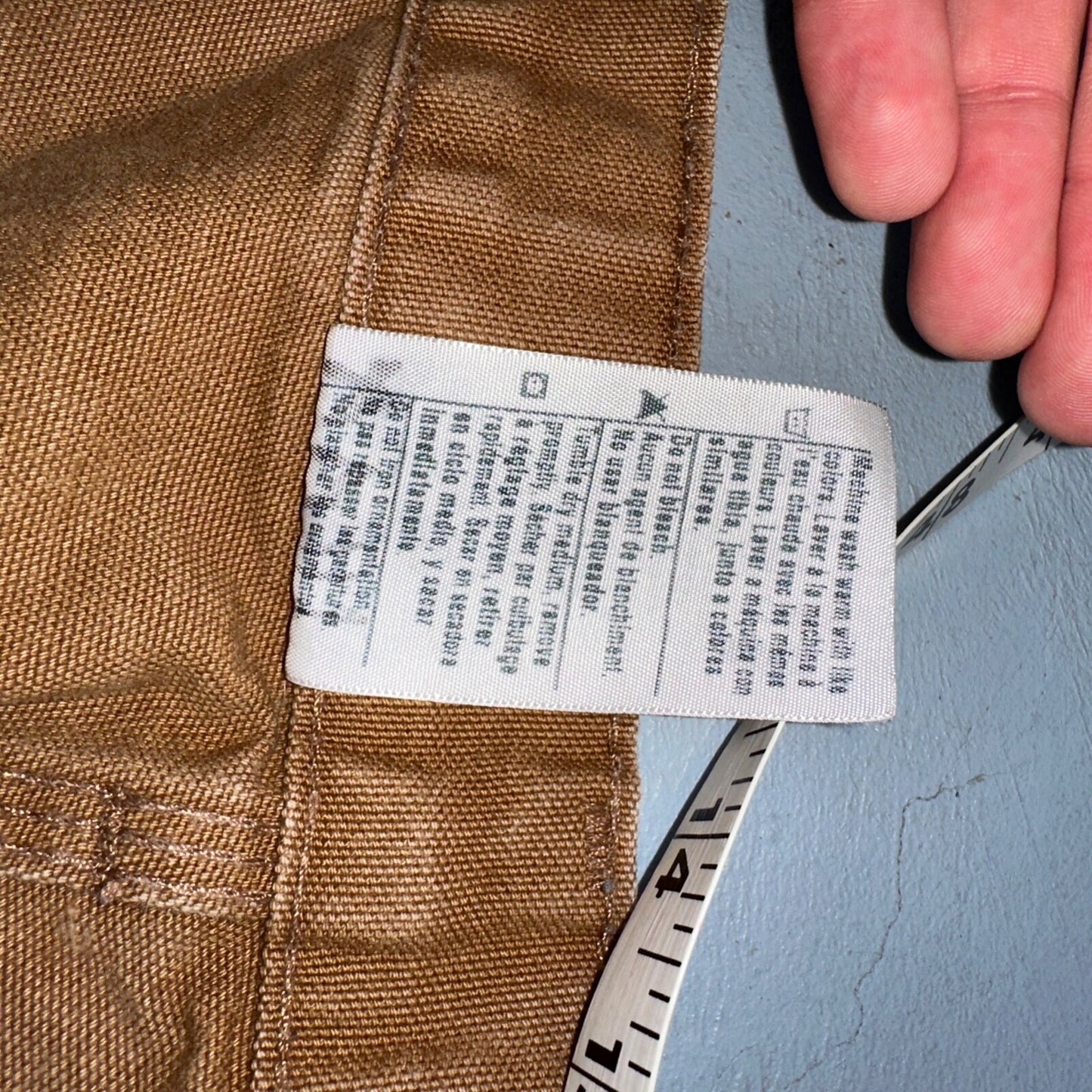 Carhartt VTG Double Knee Carpenter Pants B01 B136 BRN Brown 40x30 Act 38x29