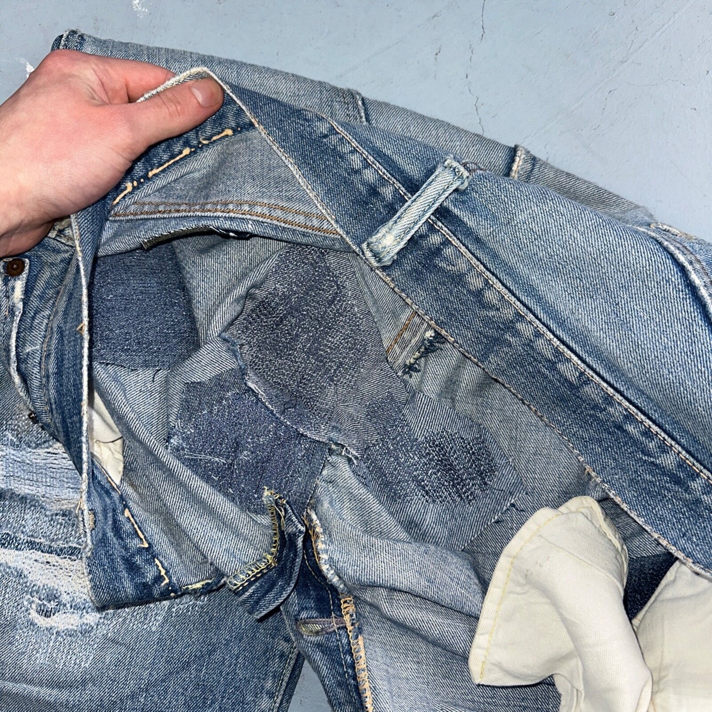 Levis 501 Big E Vintage 60s Redline Selvedge USA XX 1960s Jeans 66 Act 34x28
