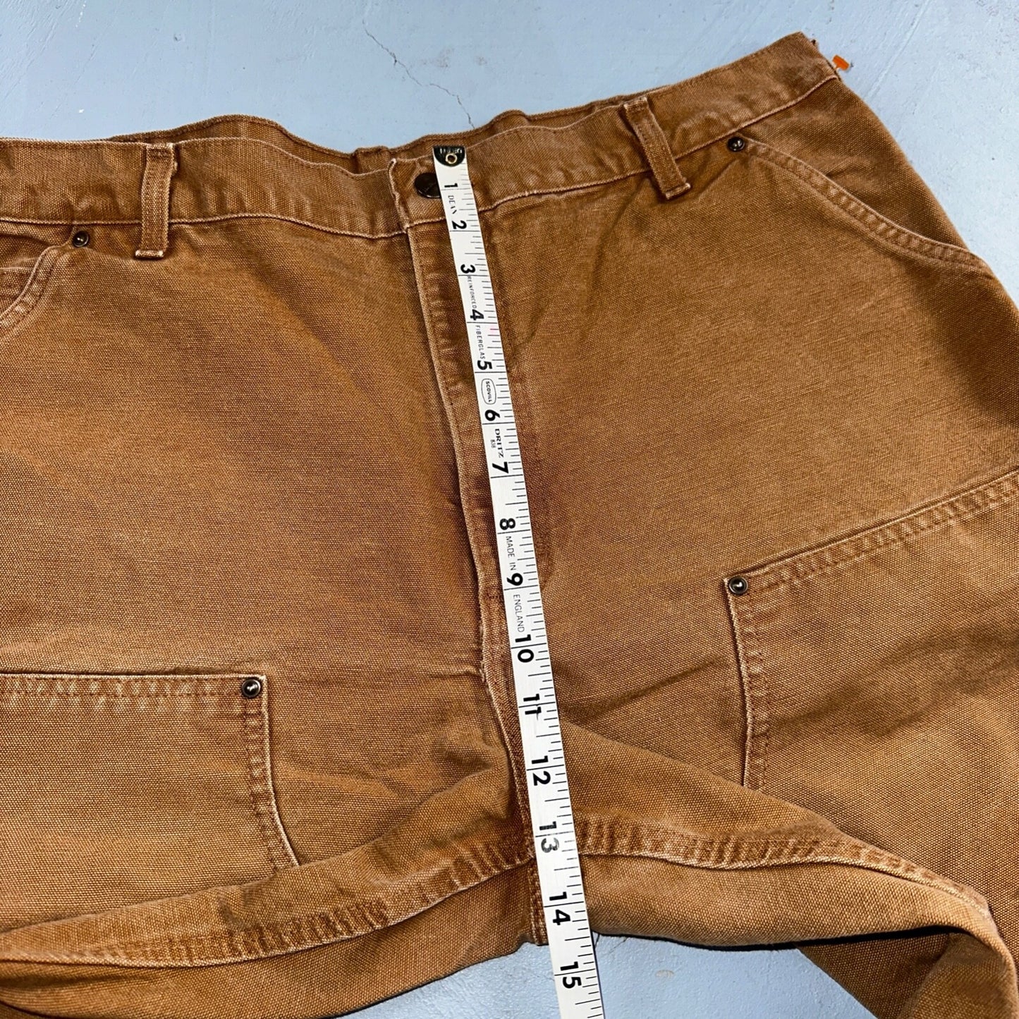 Carhartt VTG Double Knee Carpenter Pants B01 B136 BRN Brown 40x30 Act 38x29