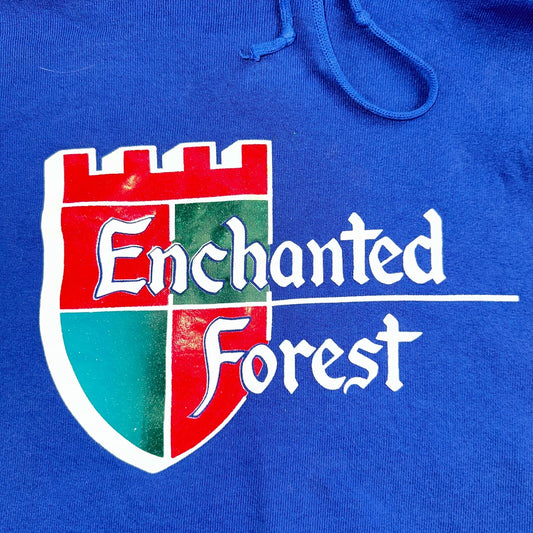 Enchanted Forest 90s USA Hoodie Y2K Vintage Sweatshirt Portland Oregon Park RARE