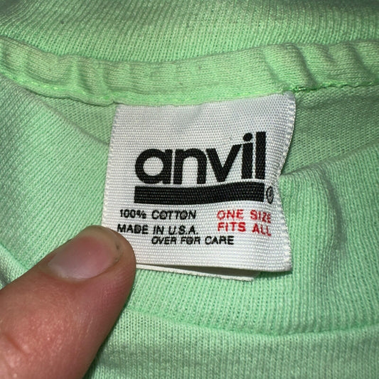 Cars Muscle Classic Engine VTG T Shirt USA Anvil Green Colors PPG Single Stitch