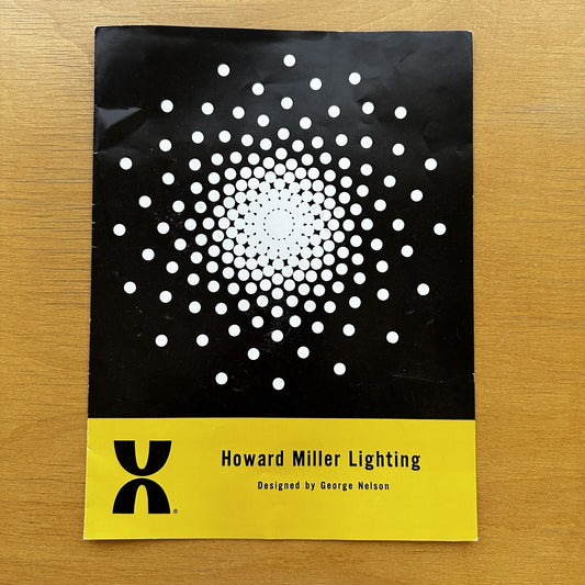 George Nelson Howard Miller Lighting Advertisement Print 1950s 50s Bubble Ad