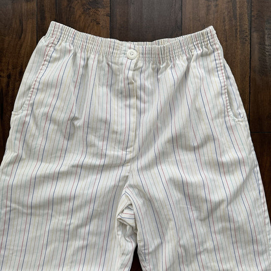 Rainbow Stripes Trader Bay Pants Relaxed Chino Chill Rockabilly 70s 80s Party