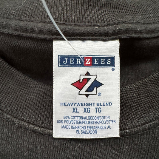 Taking It Off Funny VTG T Shirt Y2K Curves XL Black Rap Music Grunge Band Pop