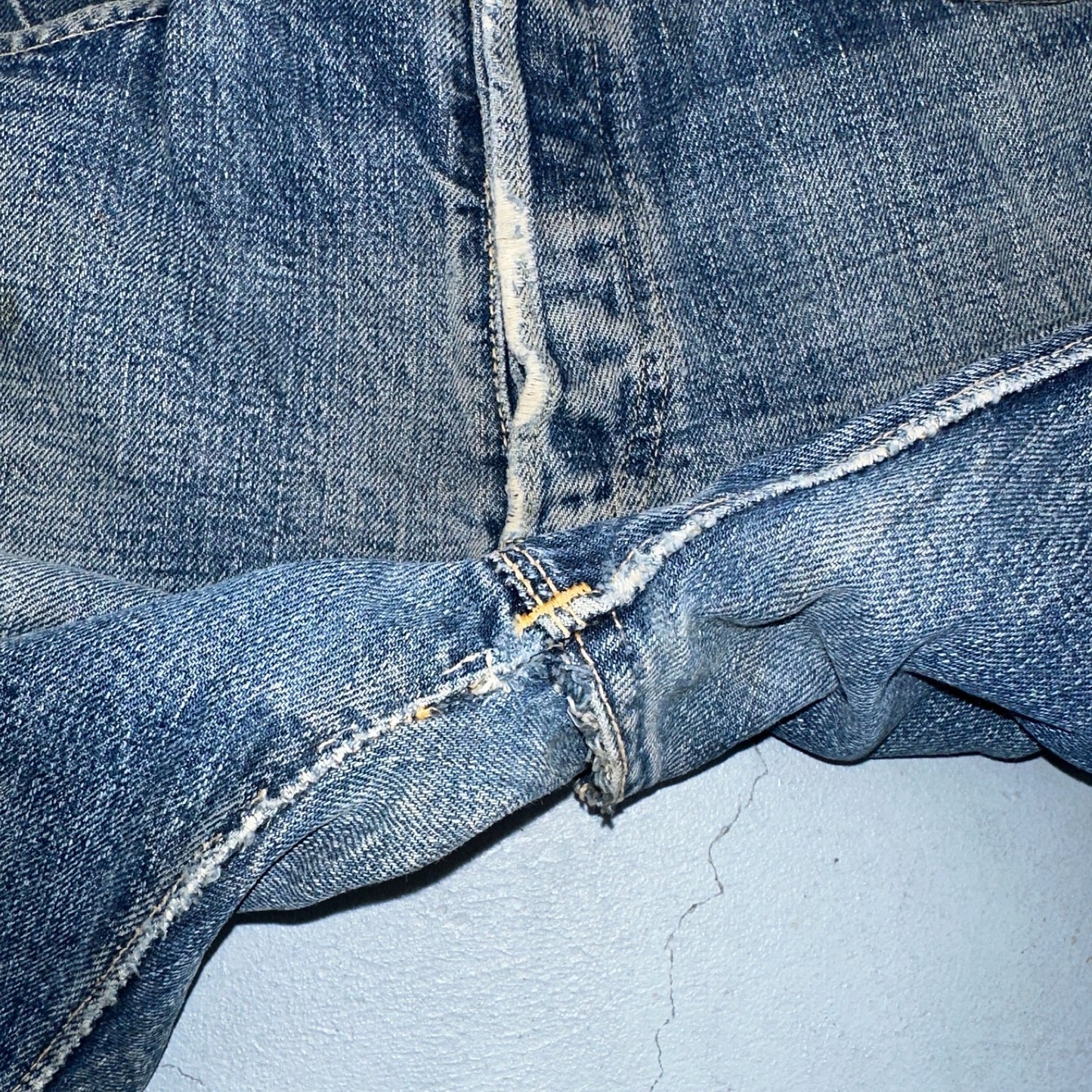 Levis 501 XX Big E Vintage 40s Redline Selvedge USA XX 1940s 50s Jeans 29x28