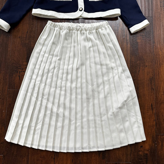 Vintage USA Rockabilly Womens Dress Jacket Skirt 60s 70s Top Matthew David Blaze