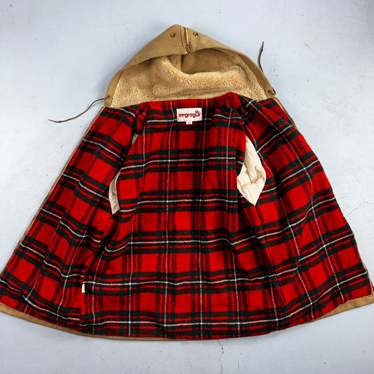 McGREGOR Sportswear VTG Sz 38 Wool Lined Hooded Field Ranch Jacket Coat 60s 70s