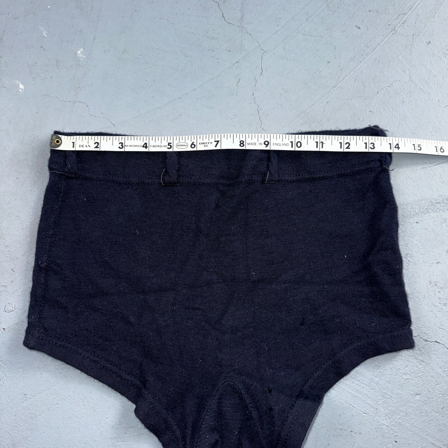 Vintage WWII US Navy Wool Swim Trunks WW2 Swimsuit 1940s Original Malibu