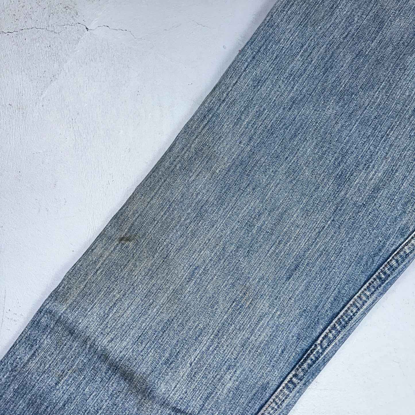 Levis 501 Vintage 90s USA XX Straight Leg Jeans Blue Light Wash 38x32 Act 36x32