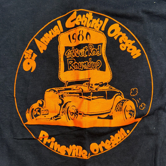 Street Rod Central Oregon 80s VTG T Shirt Belton Cars Racing 1980s Single Stitch