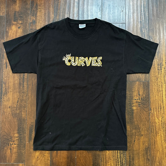 Curves Wild Funny Humor Vintage T Shirt Wild Cheetah Print Sexy Cool Hot Girl