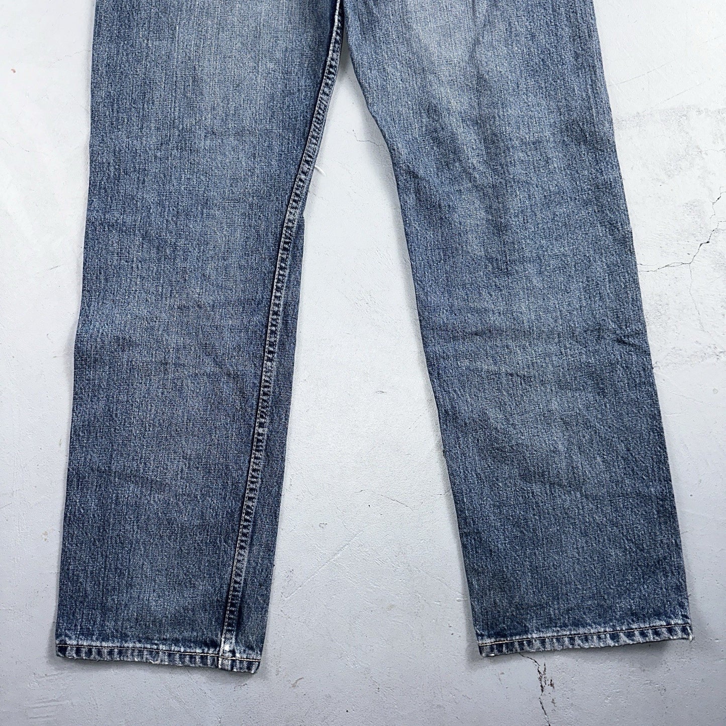 Levis 501 Vintage 90s Y2K XX Straight Leg Jeans Blue Med Wash 34x32 Act 33x31