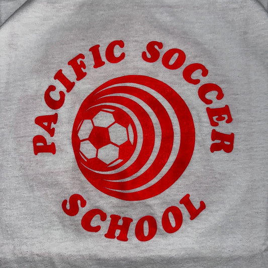 Nike 90s Soccer VTG T Shirt Pacific School PDX Graphic 1990s Gray Tag Original