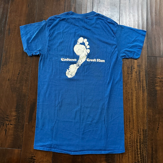 Codorus Creek Run Pennsylvania Vintage T Shirt 80s Shed 1970s 70s Foot Marathon