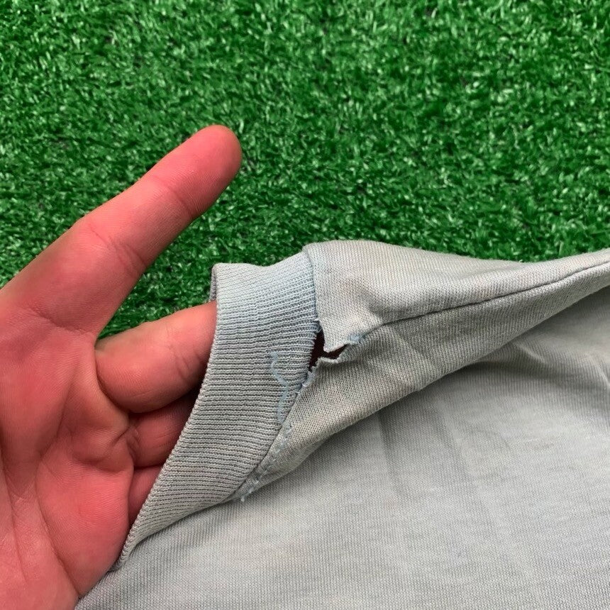 Nike Vintage T Shirt USA 70s 80s Quad Swoosh Block Print Running Oregon Geisha