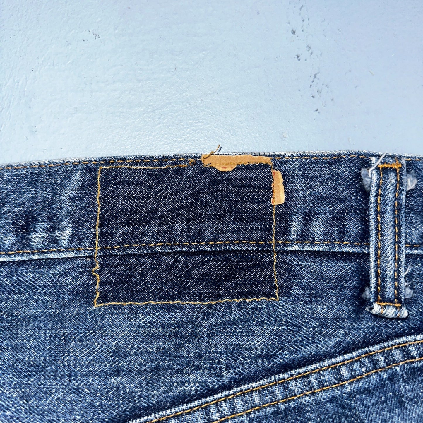 Levis 505 Vintage 70s Talon USA Jeans 501 1970s Med Wash Blue 42x30 Act 40x25