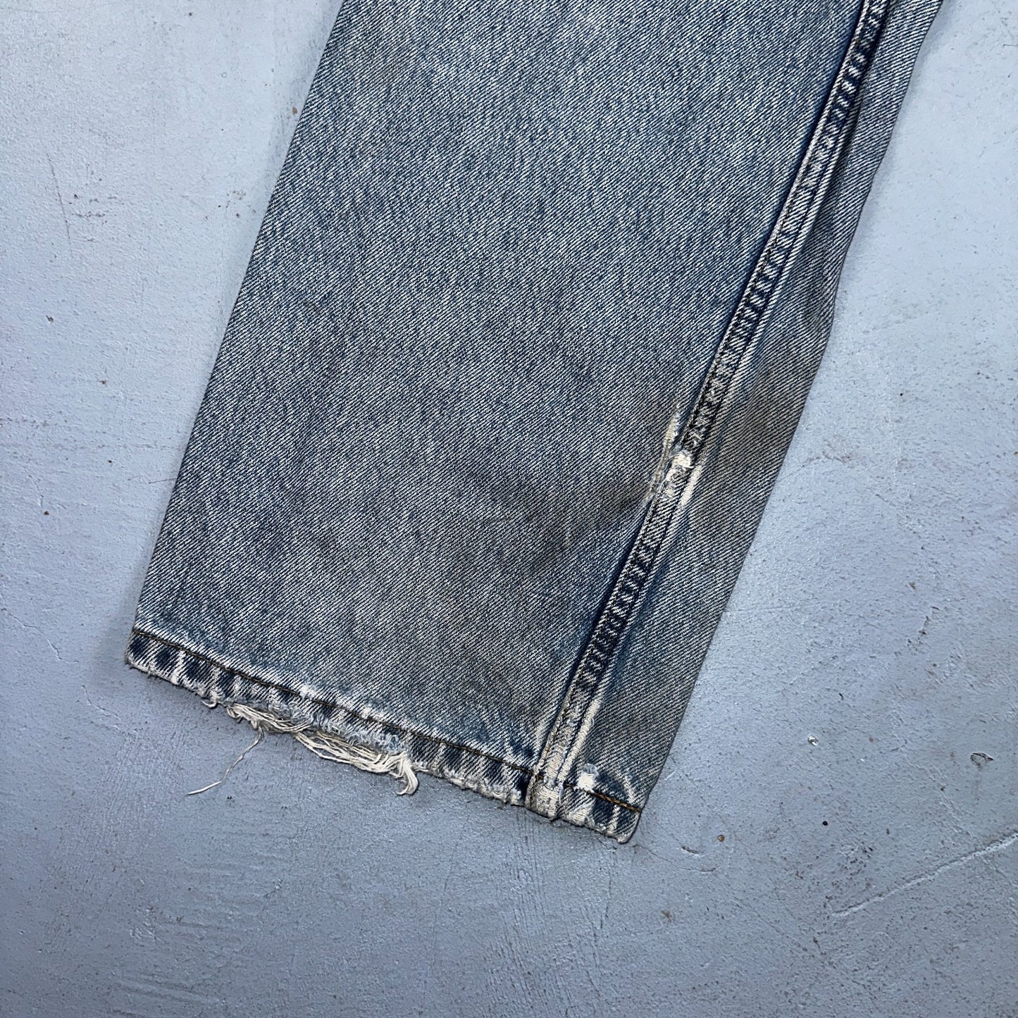 Levis 501 Vintage Y2K 90s XX Straight Leg Jeans Blue Light Wash 36x34 Act 33x32