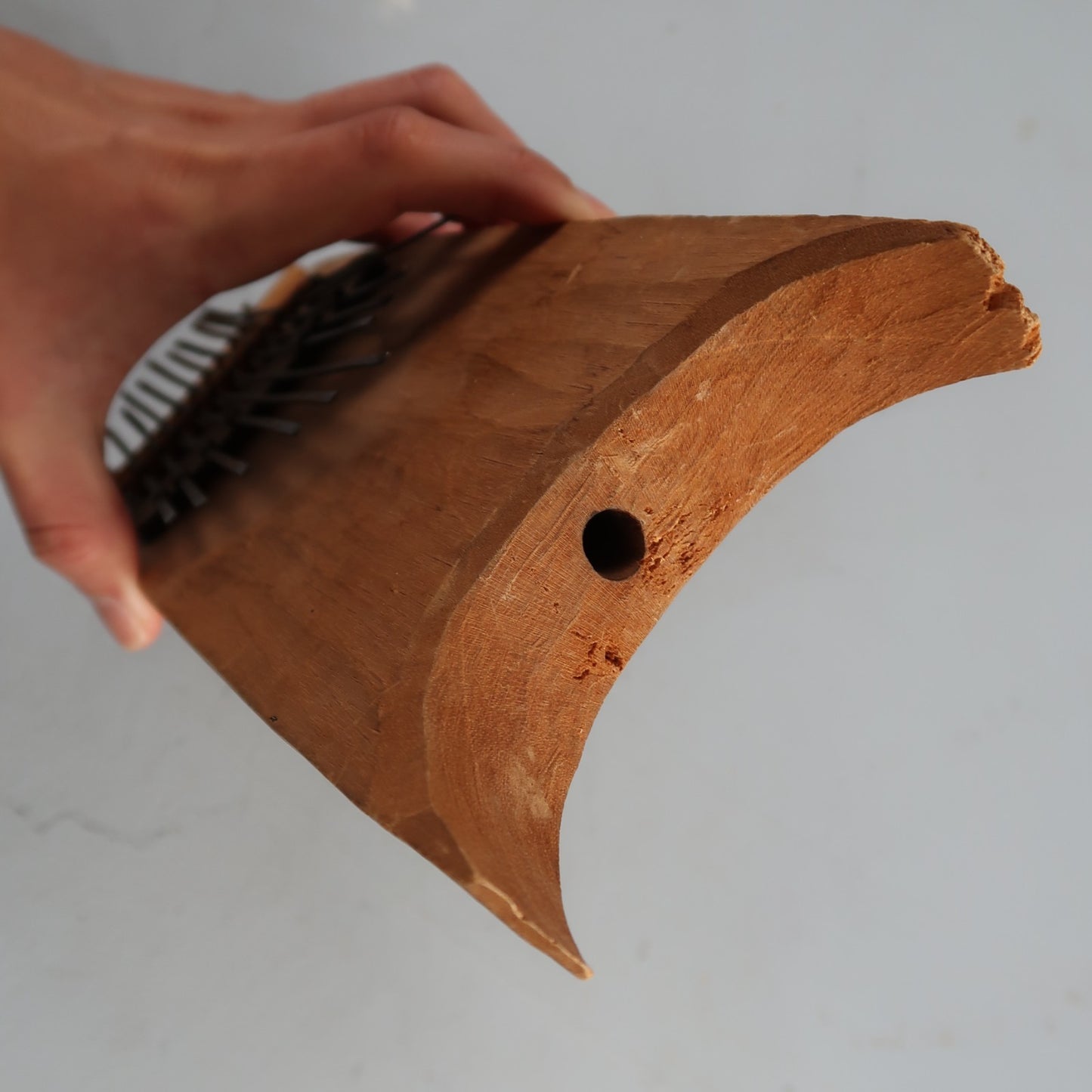 Vintage South African Instrument KALIMBA Hugh Tracey 10 Keys Wooden Thumb Piano