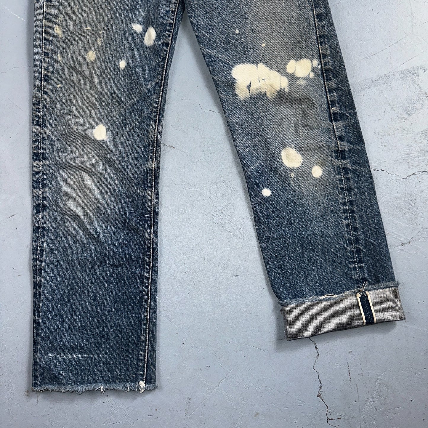 Levis 501 Big E Vintage 60s Redline Selvedge USA XX 1960s Jeans Act 24x27