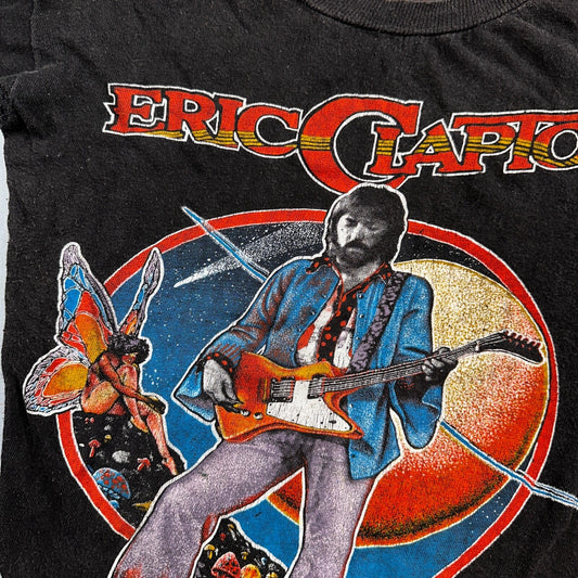Eric Clapton Rock Concert 1979 Tour VTG T Shirt Band Music Classic Guitar 70s