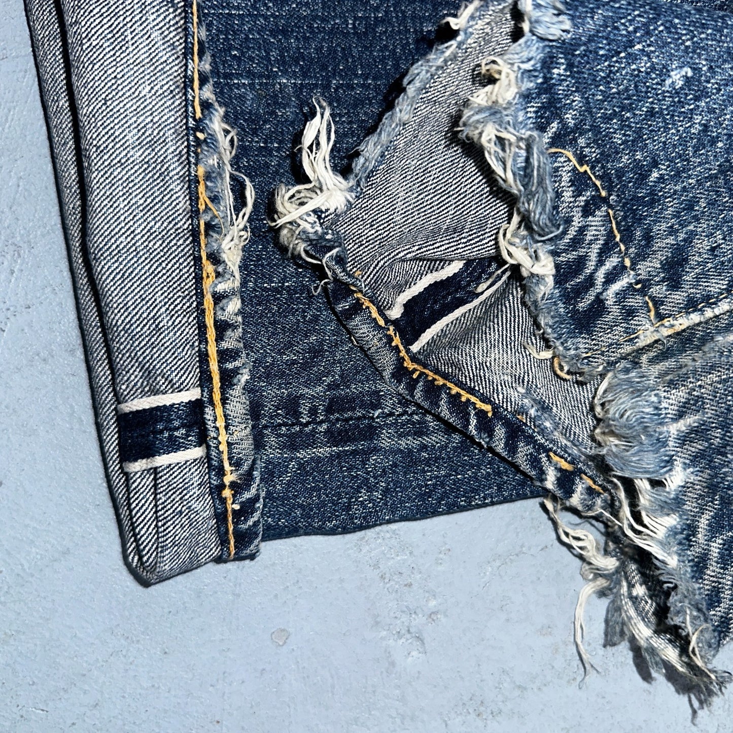 Levis 501 XX Big E Vintage 40s Redline Selvedge USA XX 1940s 50s Jeans 29x28